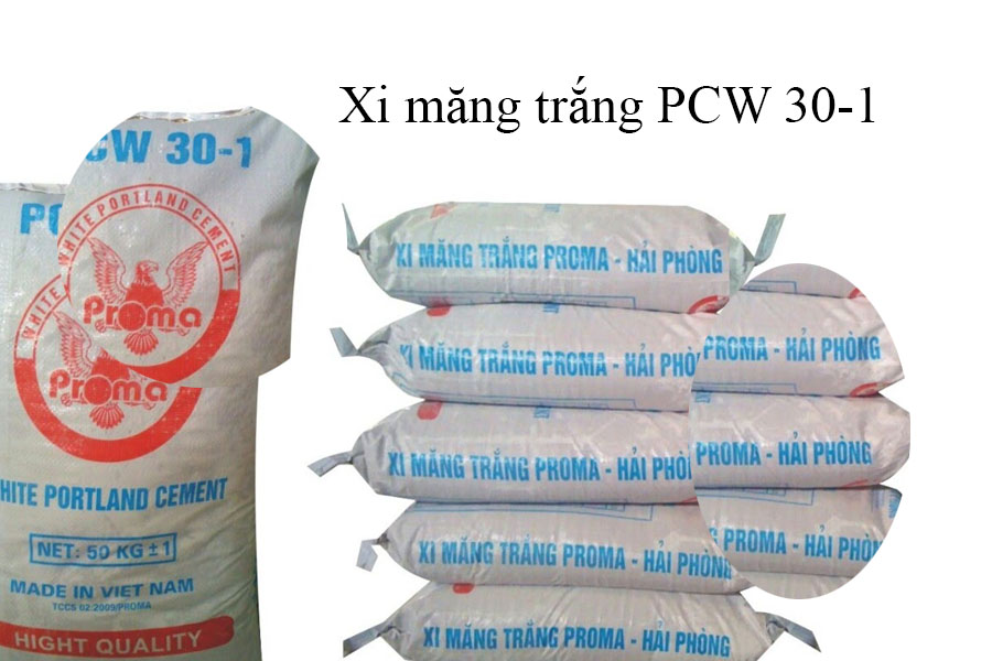Xi măng trắng PCW 30-1 được sử dụng rất rộng rãi 