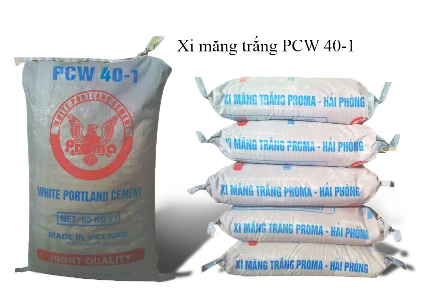 Xi măng trắng PCW 40-1 được sử dụng nhiều  ở những nơi có môi trường khắc nhiệt