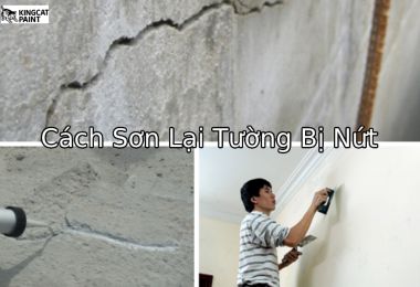 Cách sơn lại tường bị nứt dễ dàng, hiệu quả nhất hiện nay