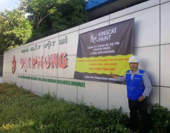 NPP HOÀNG NGỌC - CẦN THƠ thi công cách nhiệt 202 cho nhà máy Bột Mỳ Đại Phong